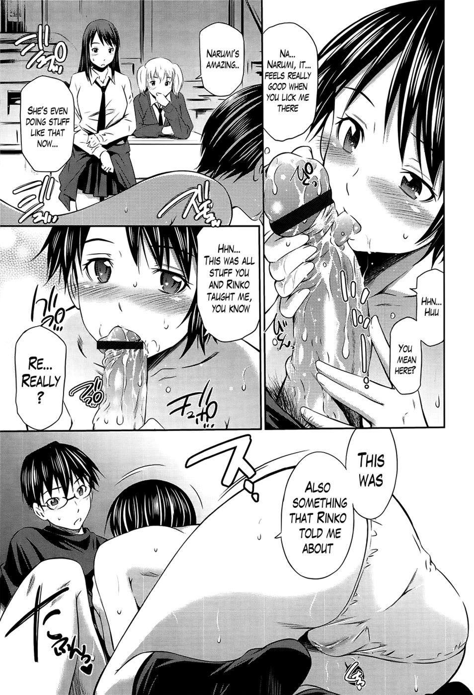 Hentai Manga Comic-A Very Hot Middle-Chapter 1-Narumi's Bragging About Her Boyfriend-19